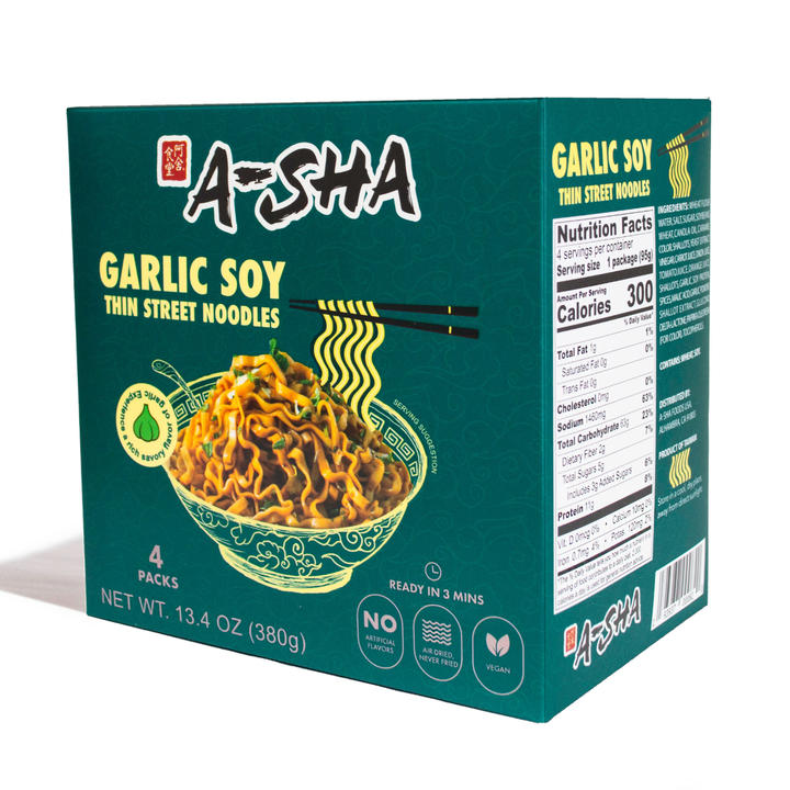 Garlic Soy Thin Street Noodle Box - A Flavorful Meal in Minutes L2