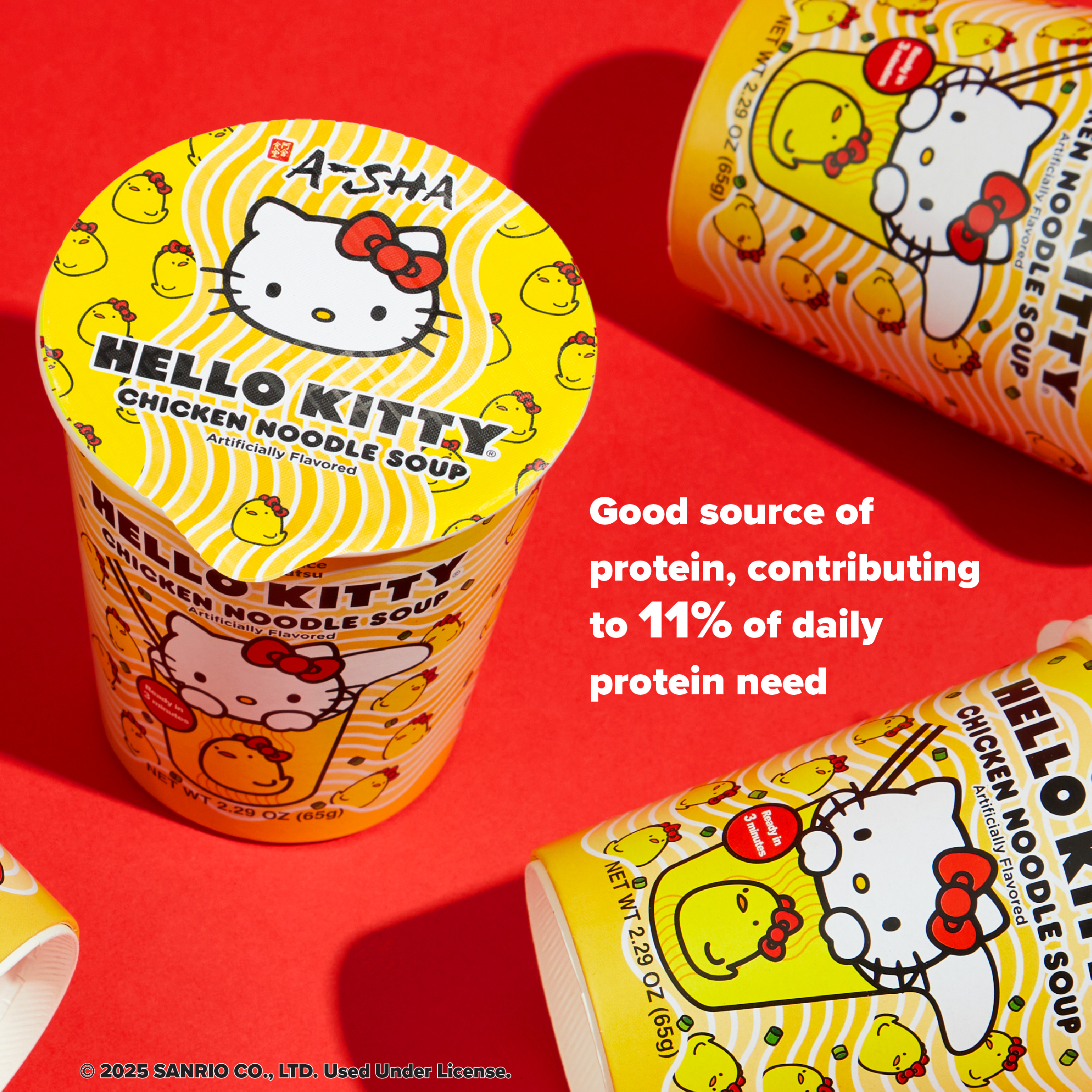 Hello Kitty Chicken Noodle Soup - Easy Noodle Night Favorite