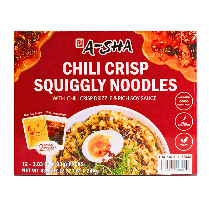 Chili Crisp Squiggly Noodle - A Flavorful Meal in Minutes Z8
