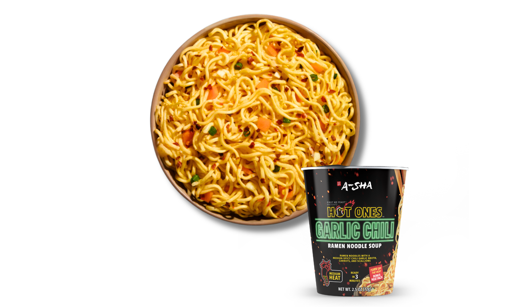 A-Sha x Hot Ones Ultimate Variety Pack - Simple Prep, Satisfying Bite